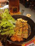 美味香煎五花肉