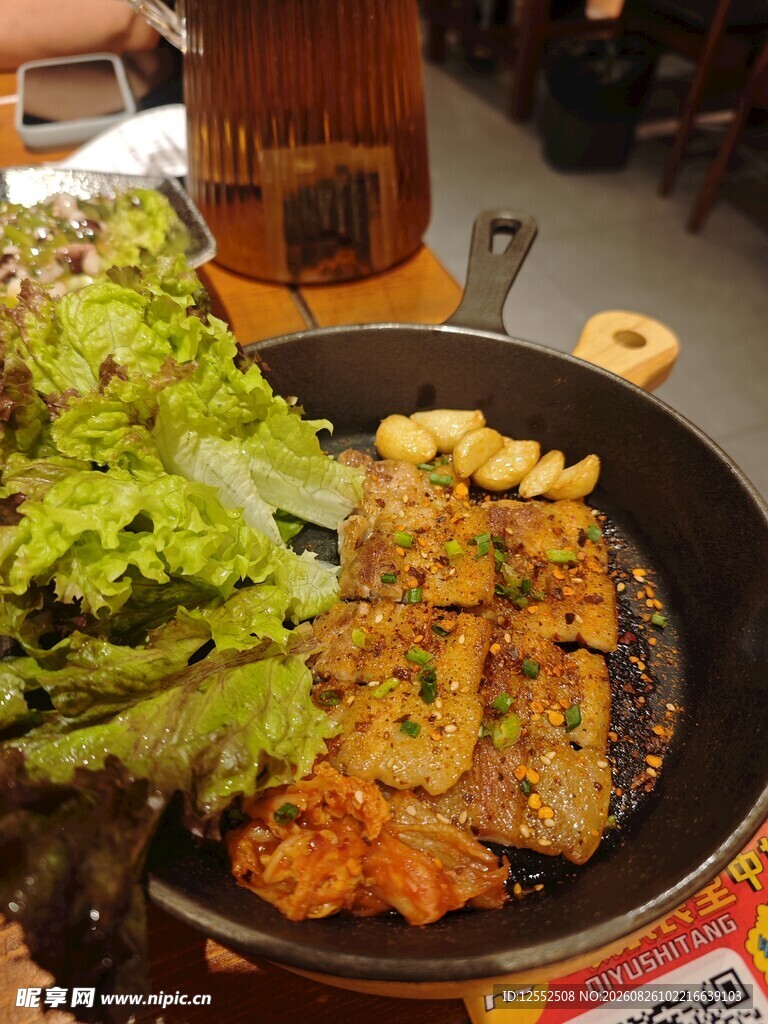 美味香煎五花肉