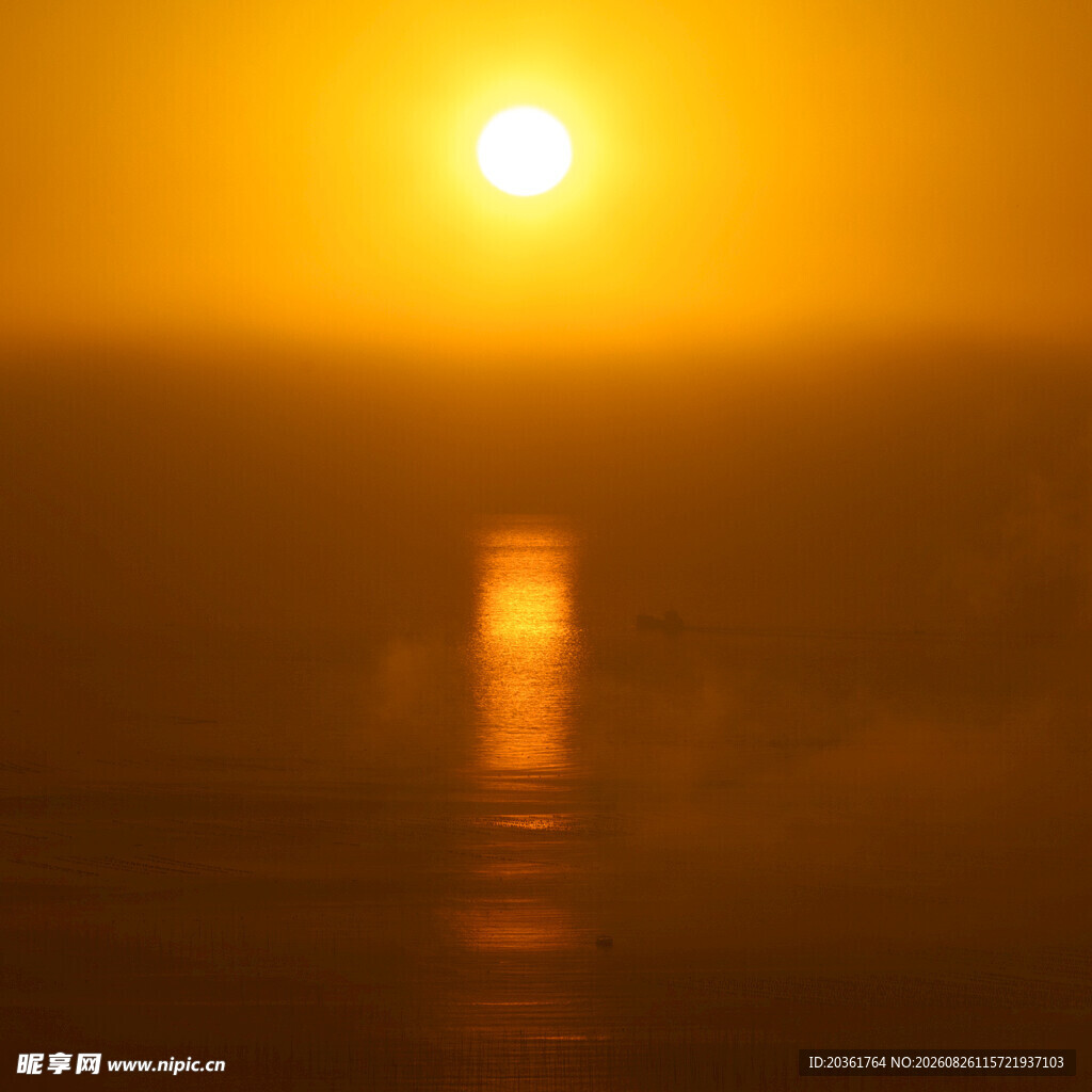 海上落日美景