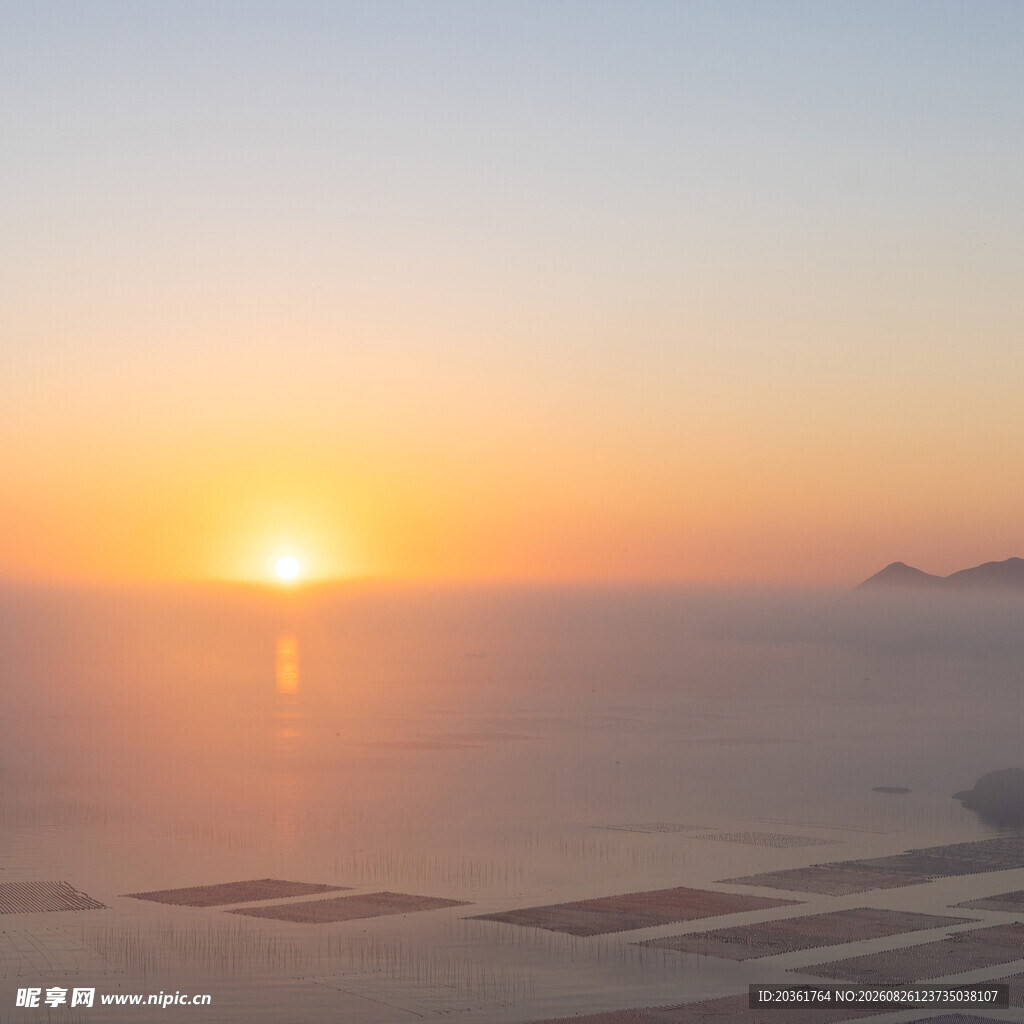 海上日出美景