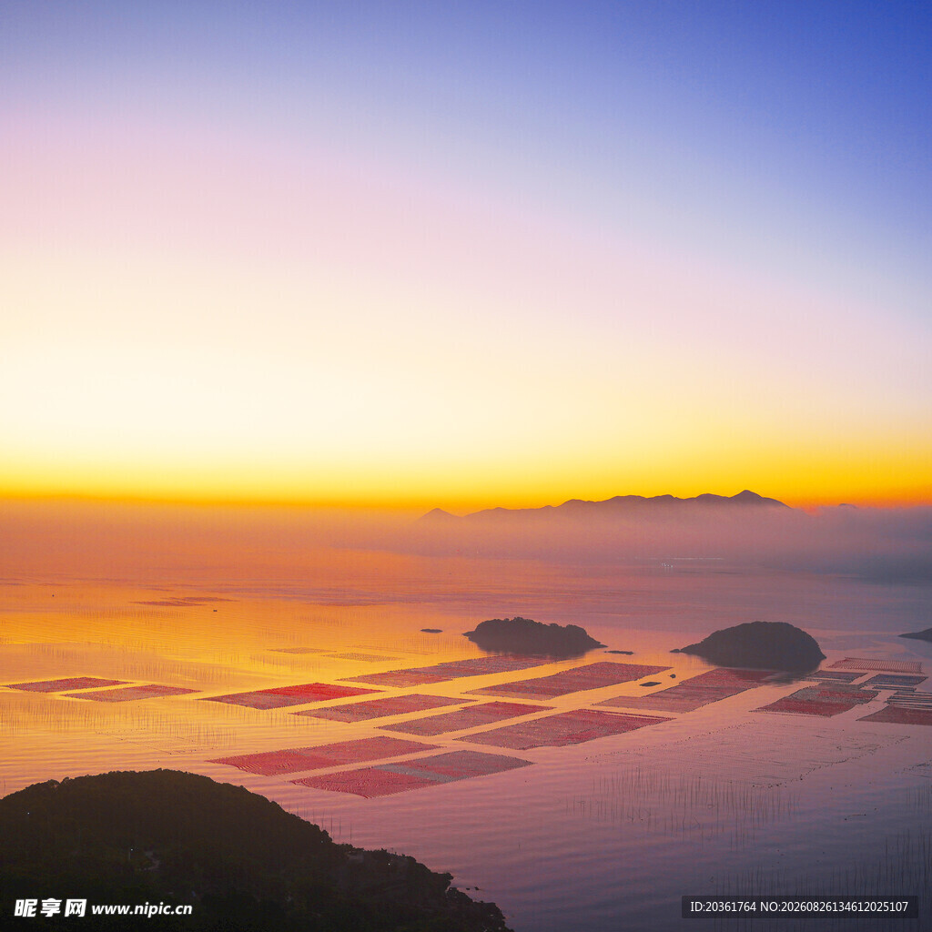 海上日出美景