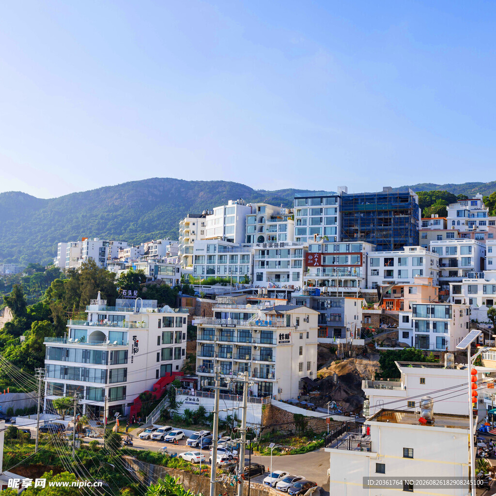 山城多彩建筑群景观