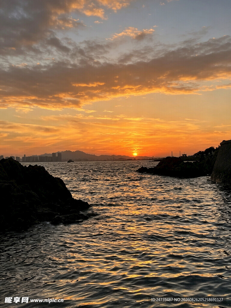 海边日落美景