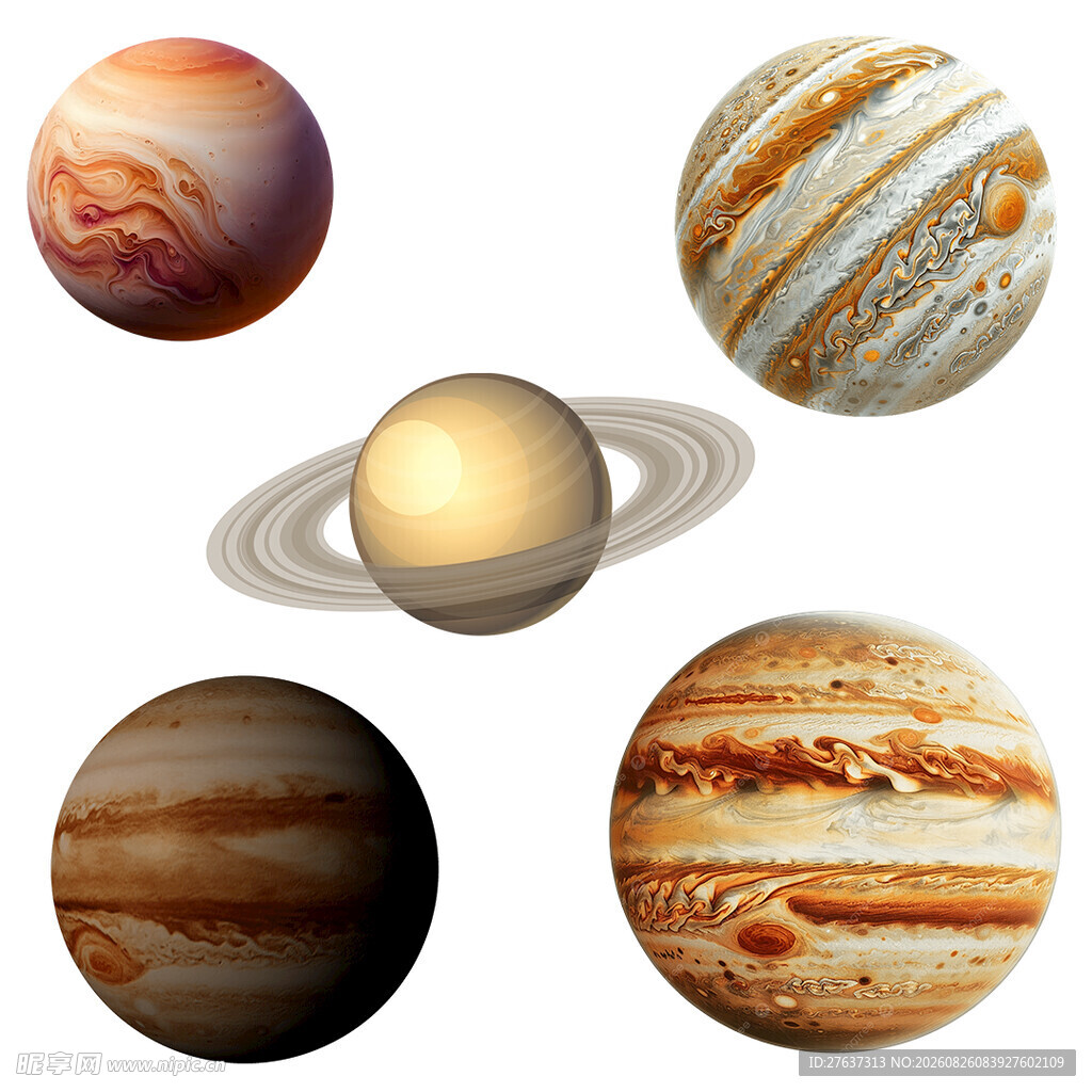 多彩行星集合