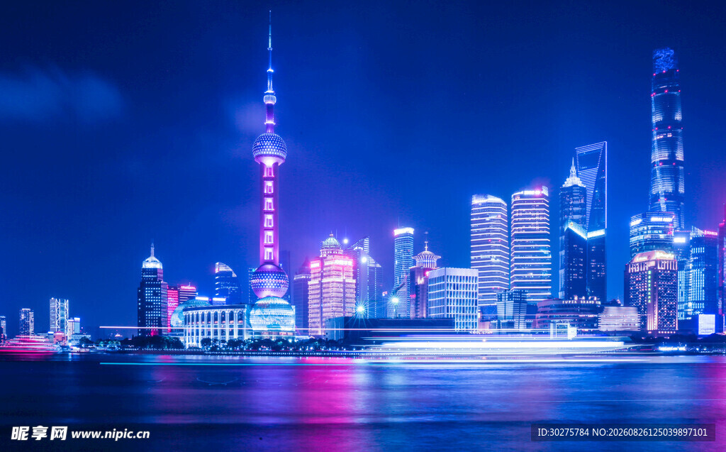 上海外滩璀璨夜景
