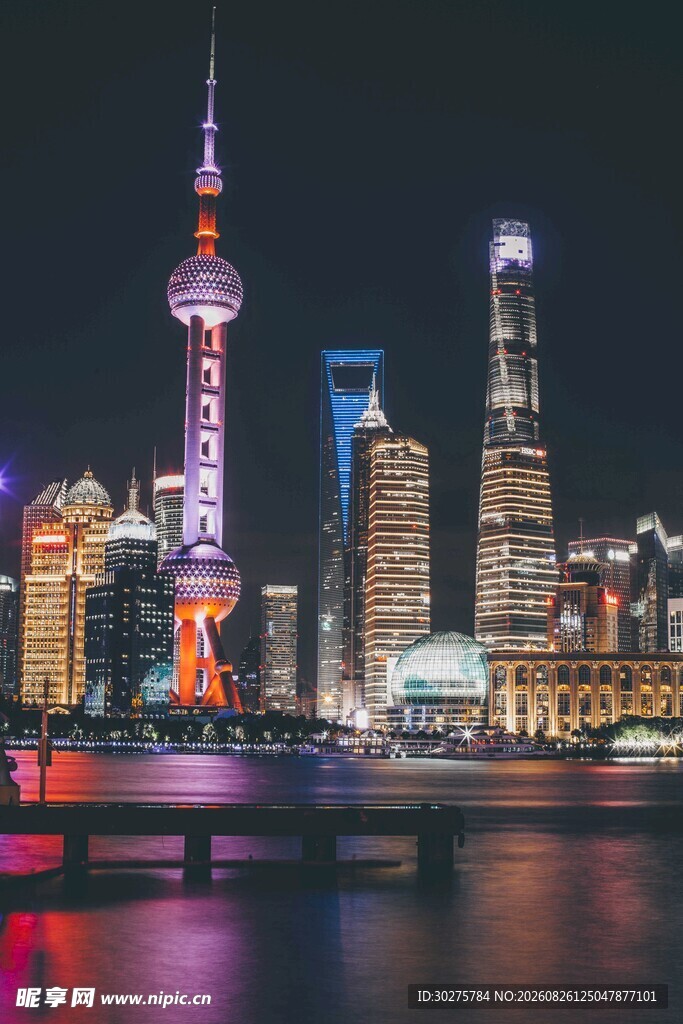 上海外滩璀璨夜景