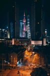 城市璀璨夜景