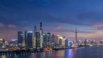 上海外滩璀璨夜景