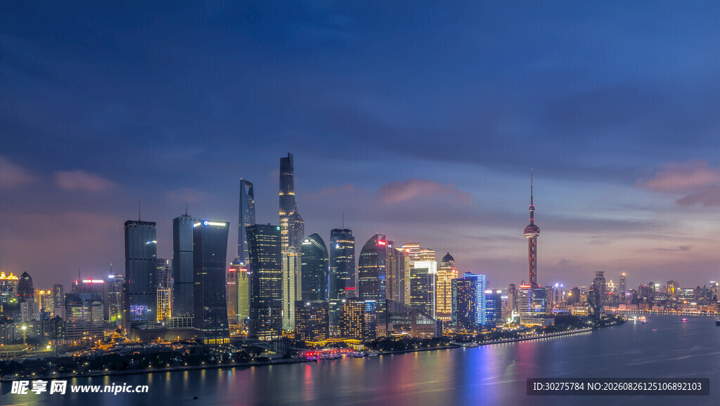 上海外滩璀璨夜景