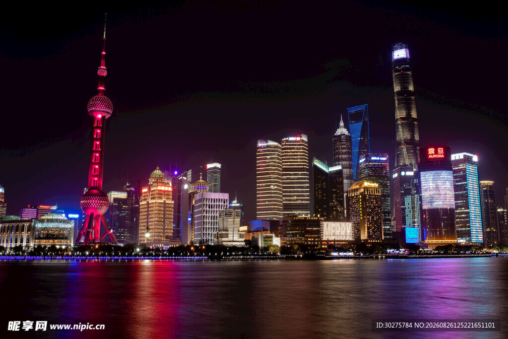 上海外滩璀璨夜景