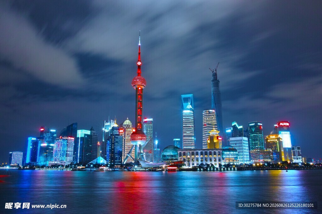 上海外滩璀璨夜景