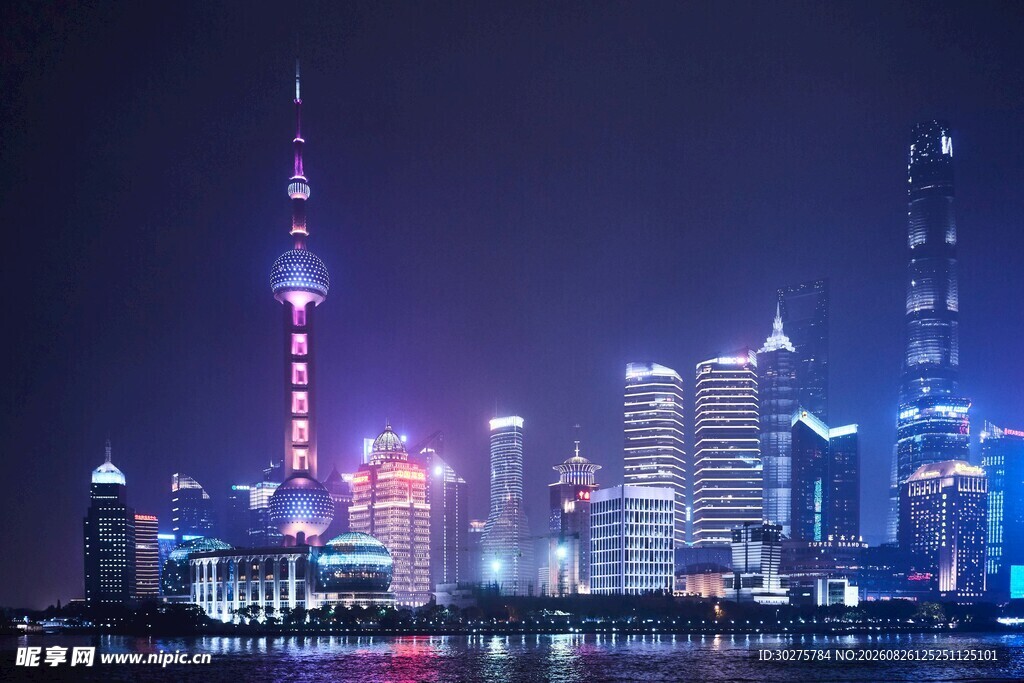 上海外滩璀璨夜景