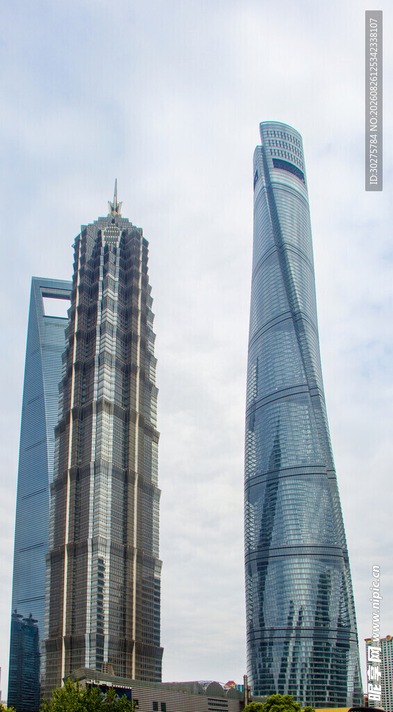 上海摩天大楼城市景观
