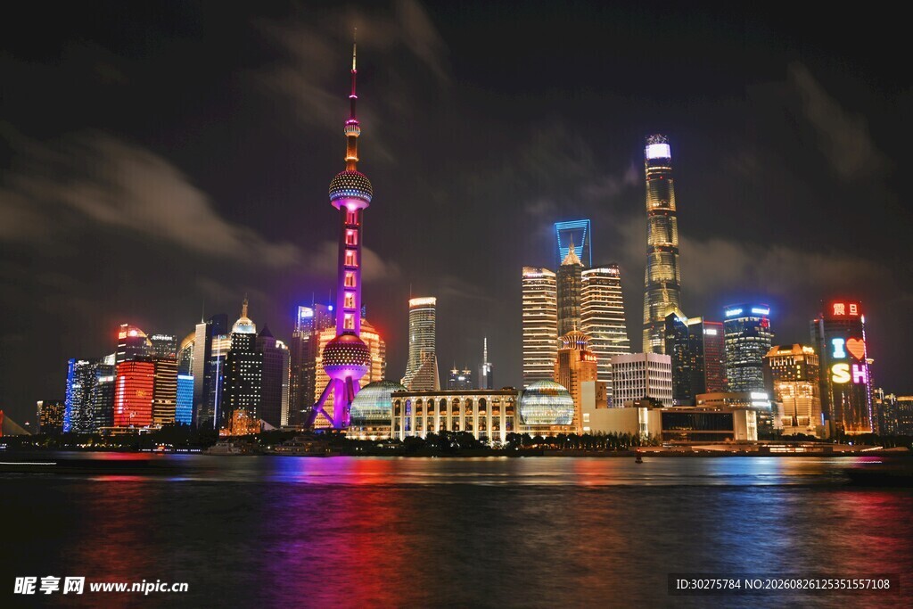上海外滩璀璨夜景