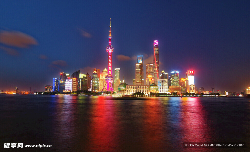 上海外滩璀璨夜景