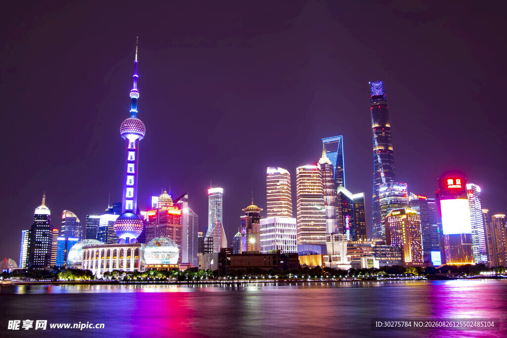 上海外滩璀璨夜景