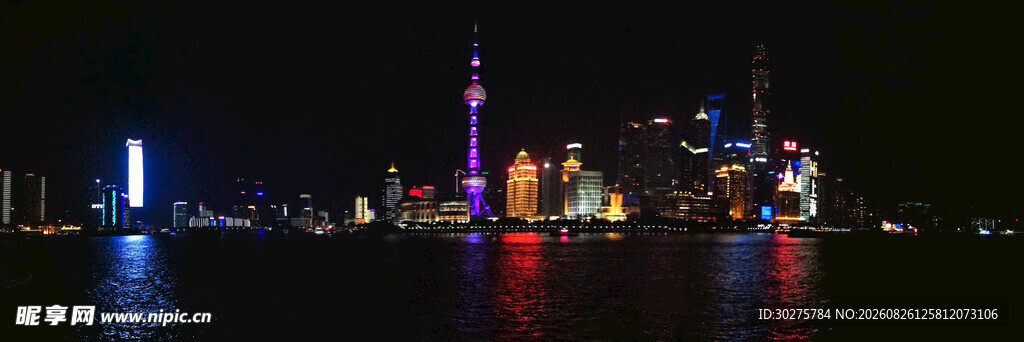 上海外滩璀璨夜景
