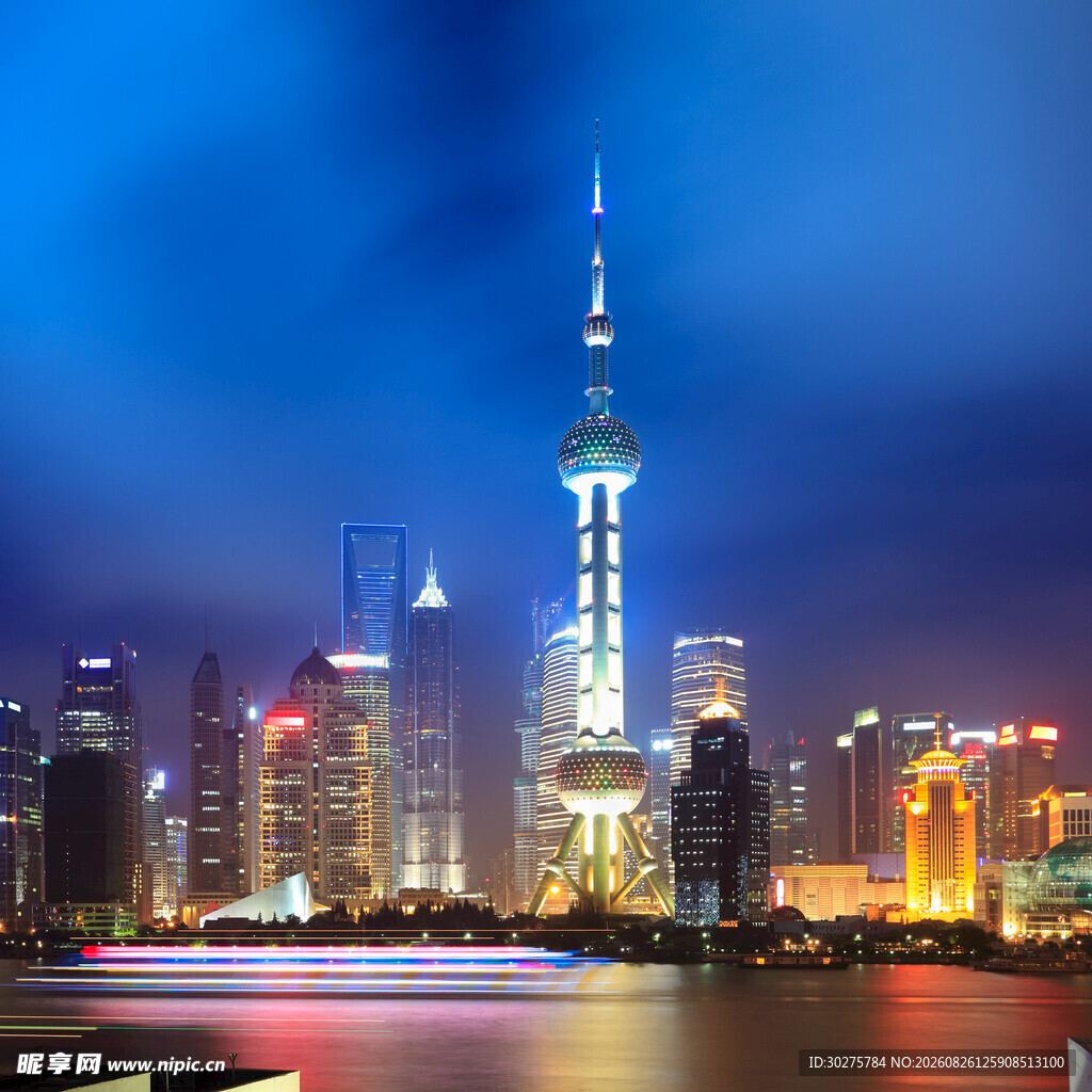 上海外滩璀璨夜景