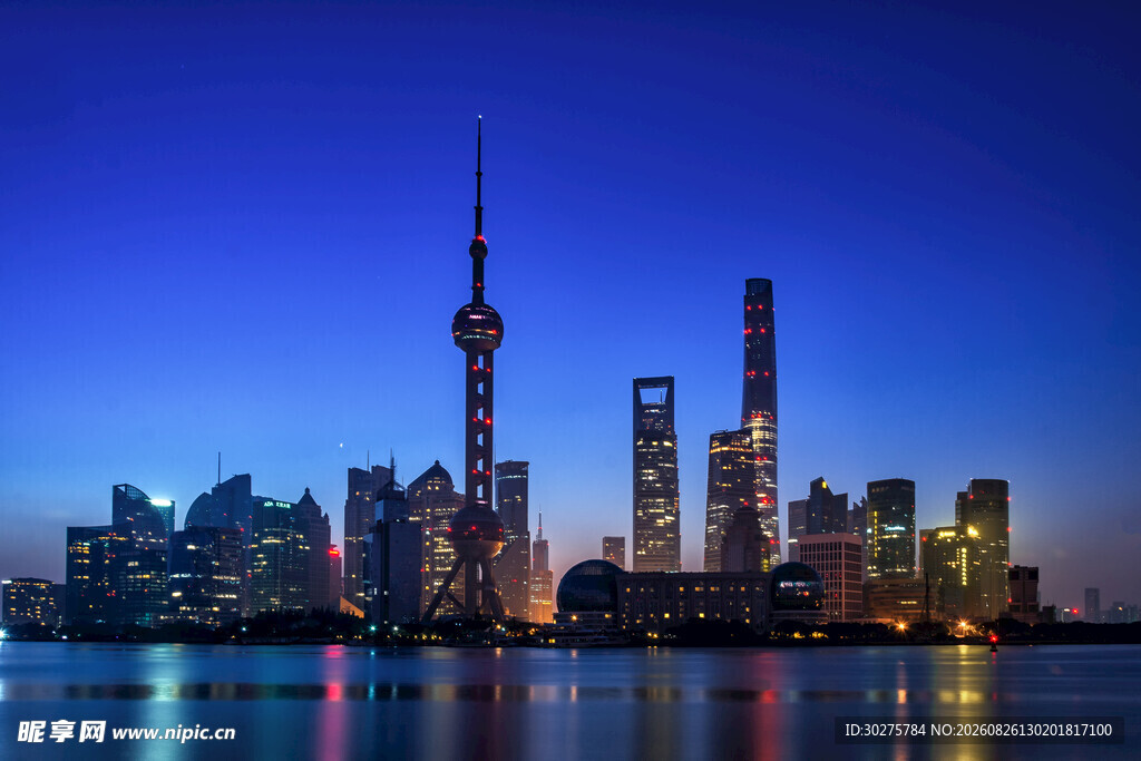 上海外滩璀璨夜景