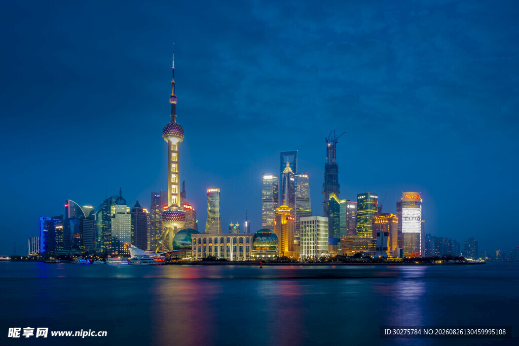 上海外滩璀璨夜景
