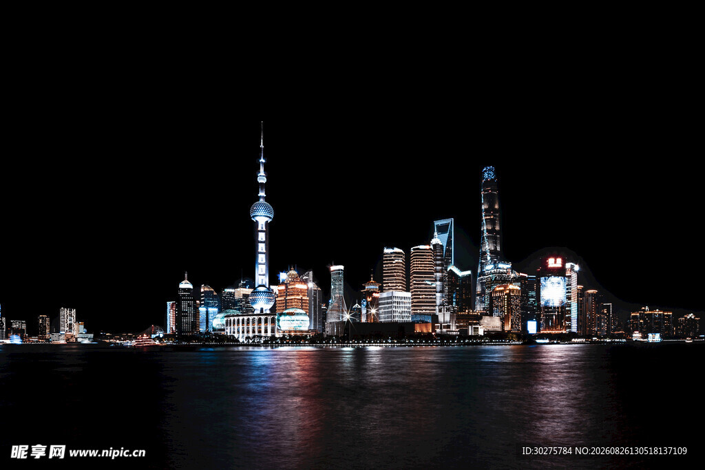 城市璀璨夜景