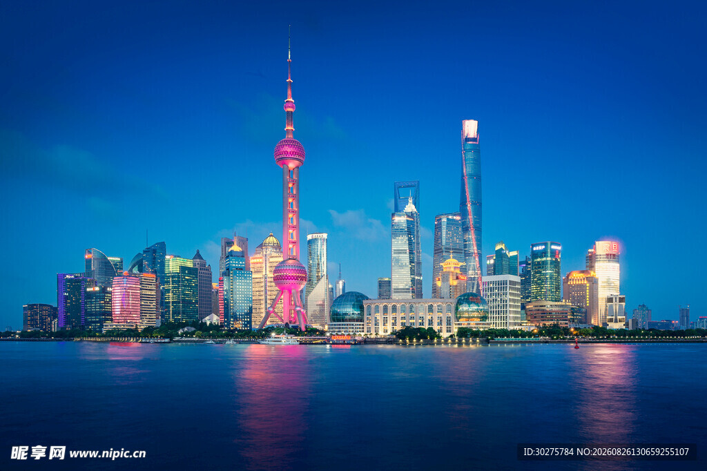 上海外滩璀璨夜景