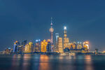 上海外滩璀璨夜景风光