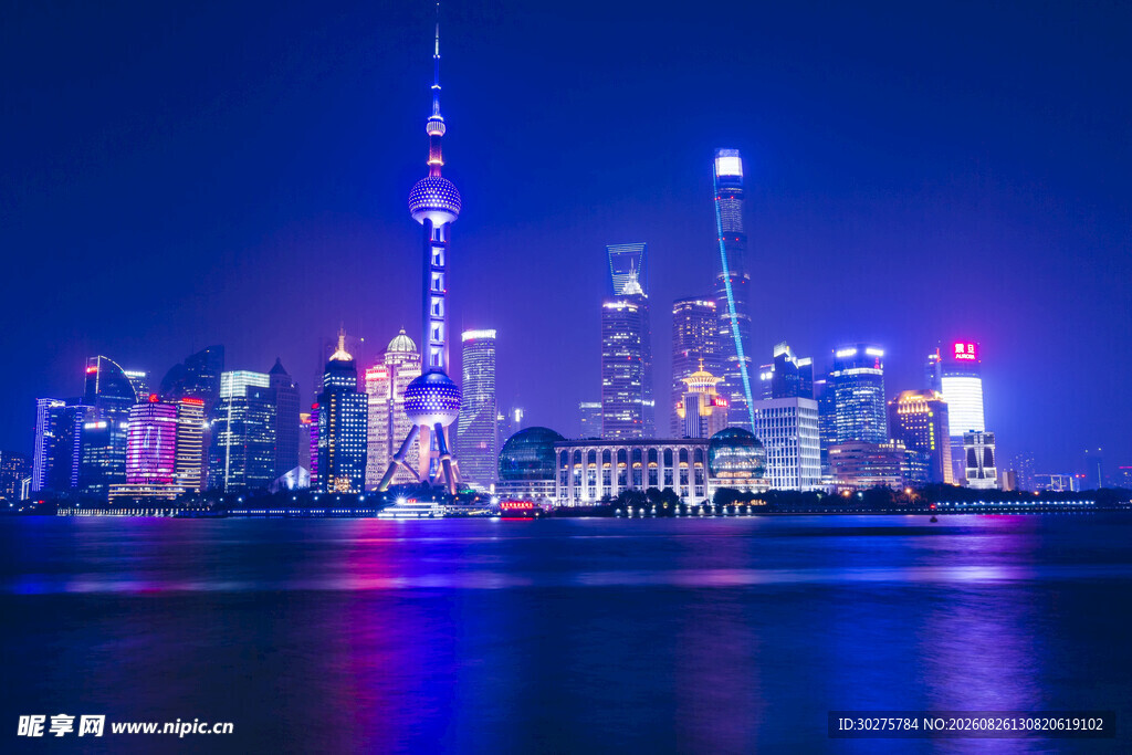 上海外滩璀璨夜景