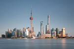 上海外滩城市天际线景观