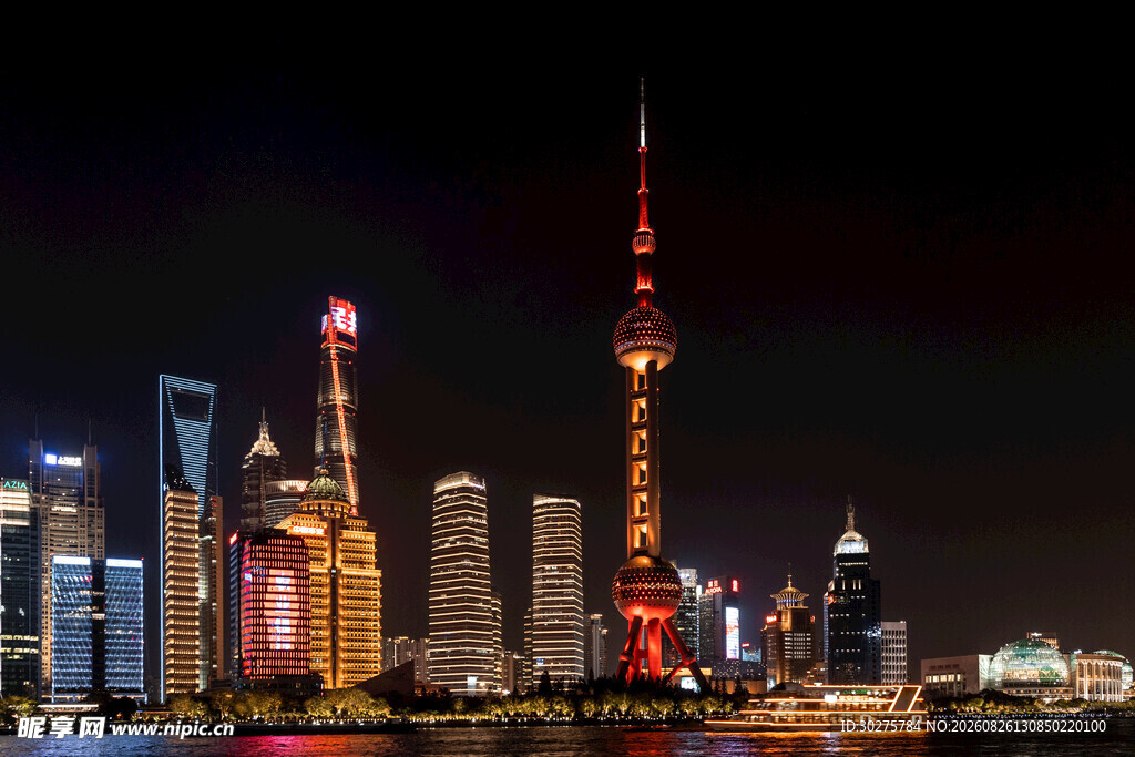 上海外滩璀璨夜景