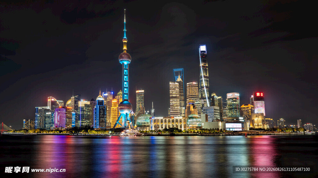 上海外滩璀璨夜景