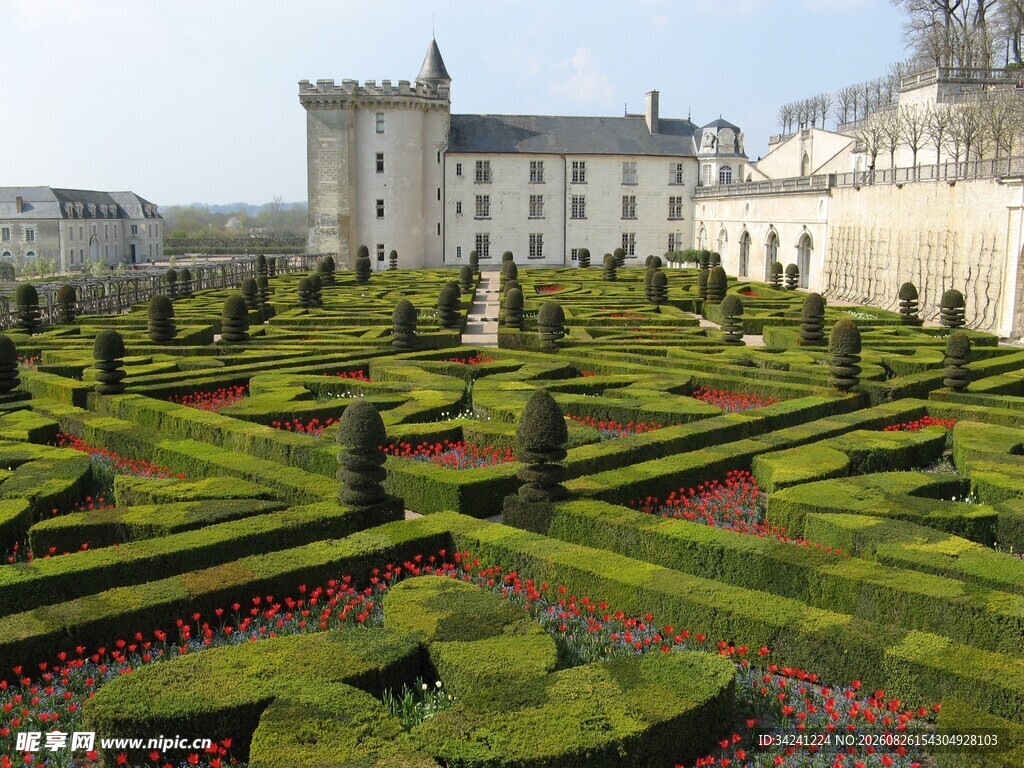 法式精美园林景观