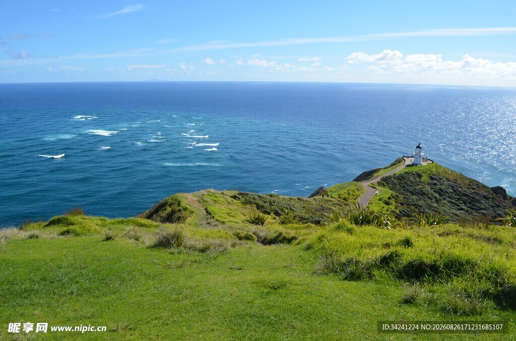 海边青山美景