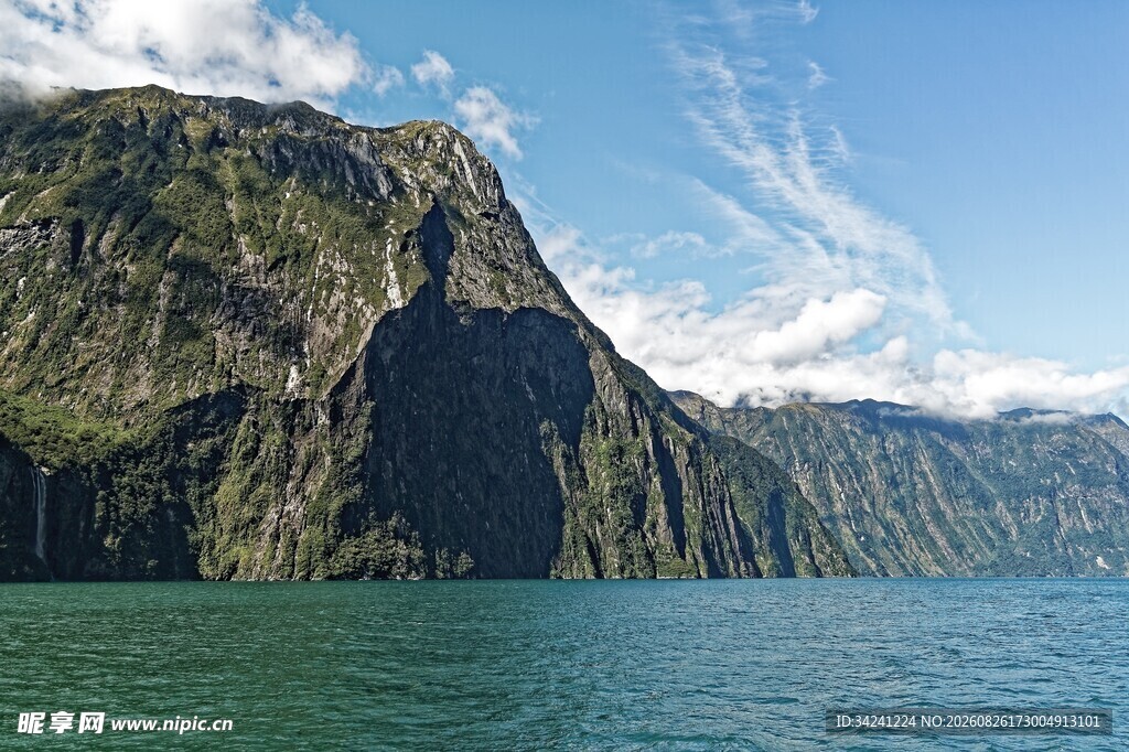 壮丽山水湖景风光