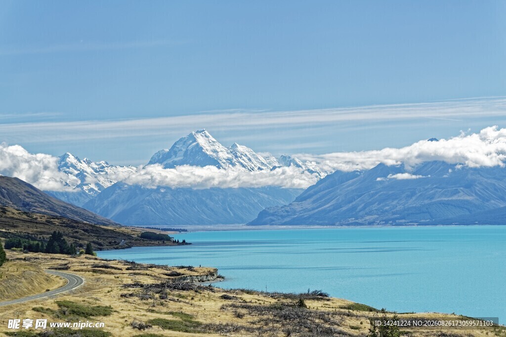 壮丽湖山美景