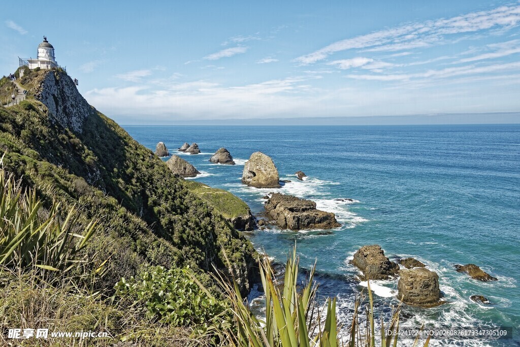 海岸悬崖美景