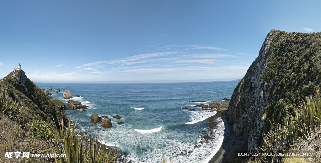 海岸壮丽风光