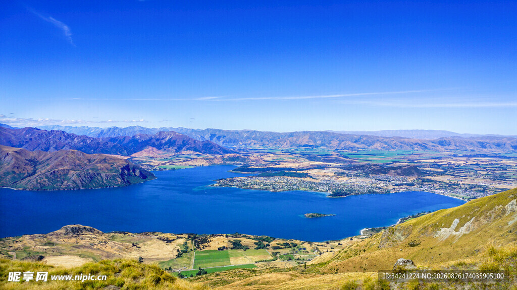 壮丽湖山美景