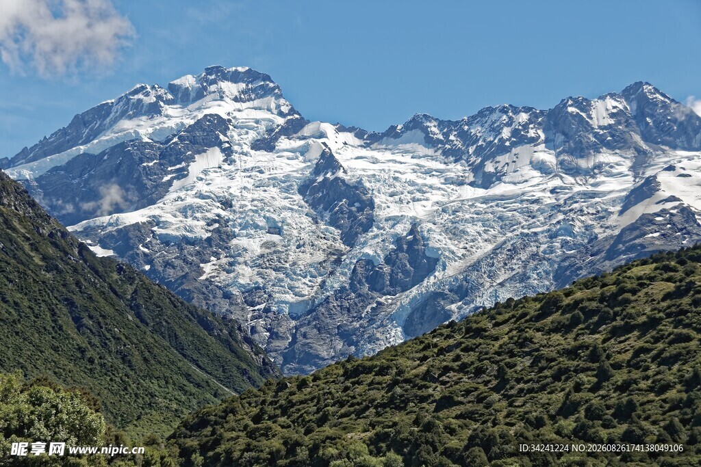 雪山壮丽风光