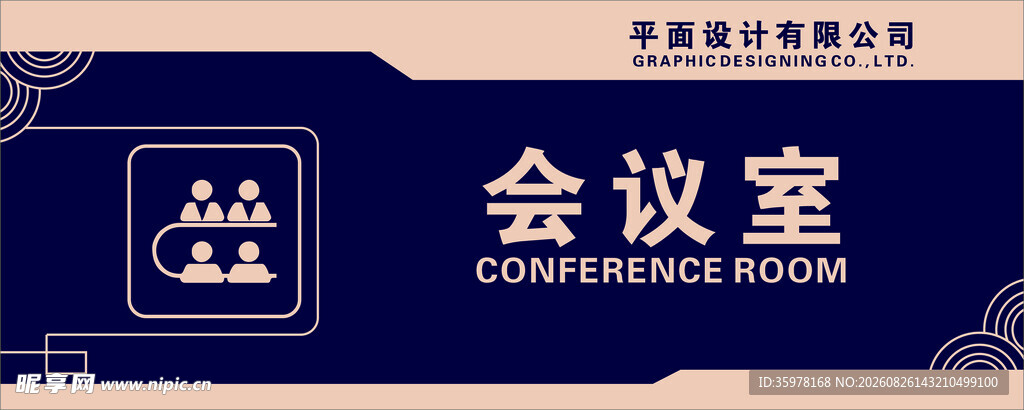 会议室指示牌