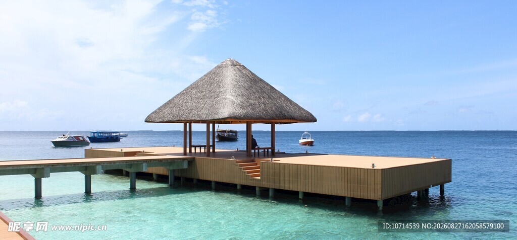 水上木屋邂逅海岛浪漫
