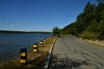湖畔公路美景