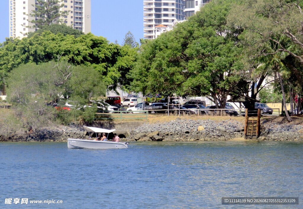 黄金海岸海滨城市景观