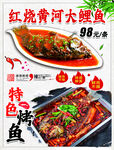 红烧黄河鲤鱼 特色烤鱼