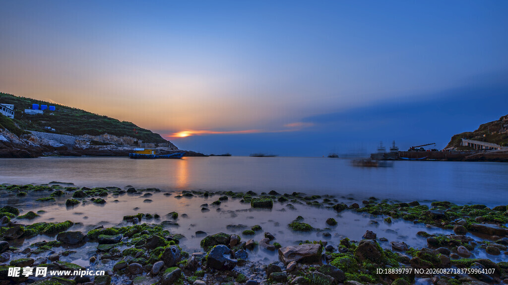海边日落美景