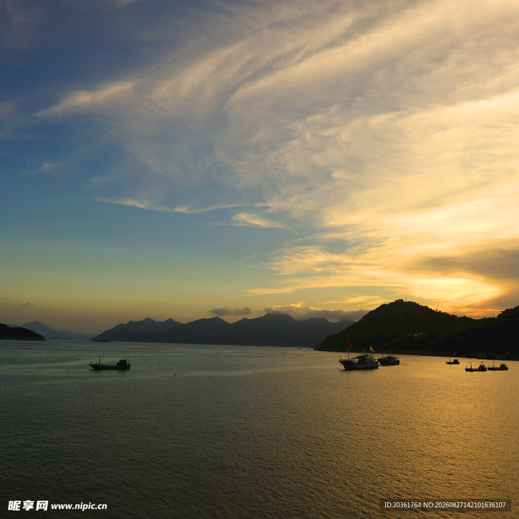 海上日落美景