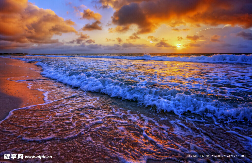 海边日落美景