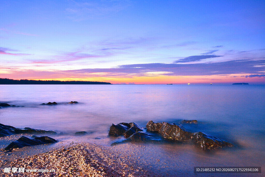 海边日落美景