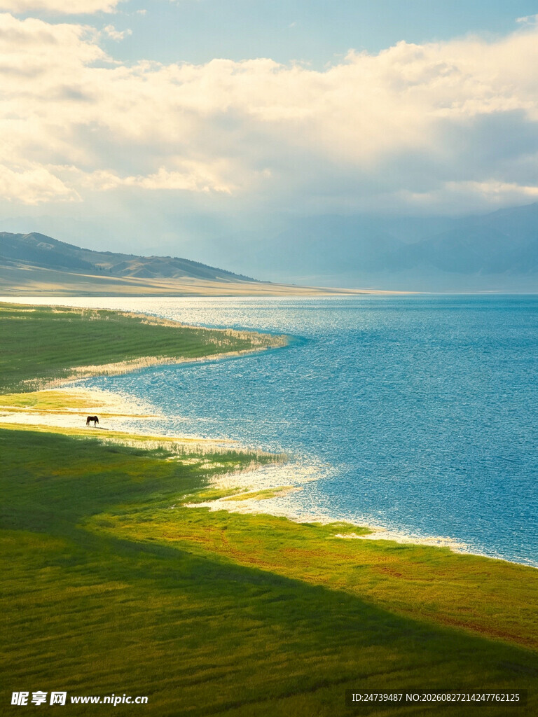 美丽海滨风光自然景致