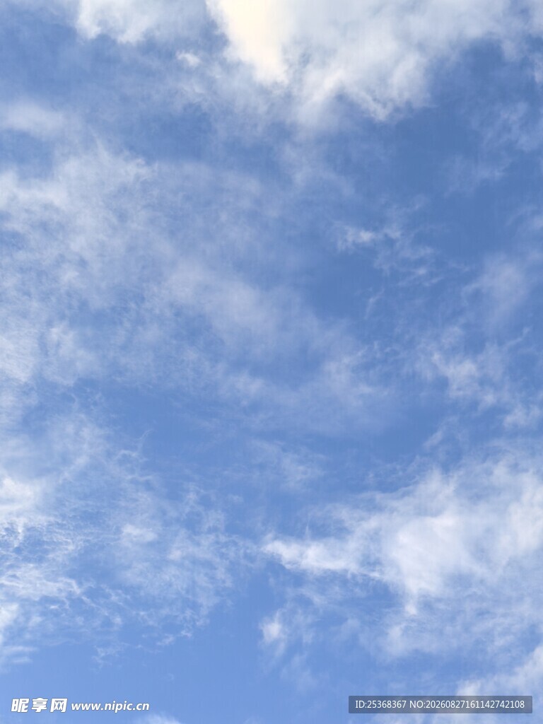 蓝天白云美景